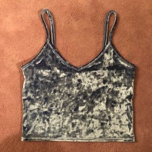 Urban Outfitters Velvet Tank Top